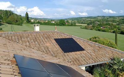 Augmentation de puissance – Installation d’un champ photovoltaïque de 3 kWc